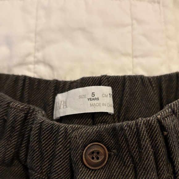 Zara Kids' Black and Brown Casual Bottoms - Picture 5 of 7